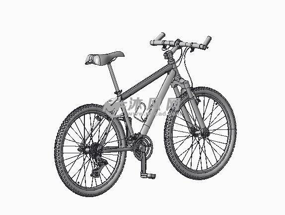 山地自行車設計三維模型探索